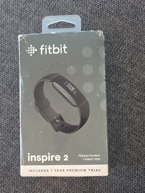 fitbit Inspire 2 Fitness Tracker - Black. BRAND NEW IN SEALED BOX